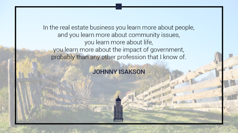 Australian Property Education Property Investment Quotes Johnny Isakson 3